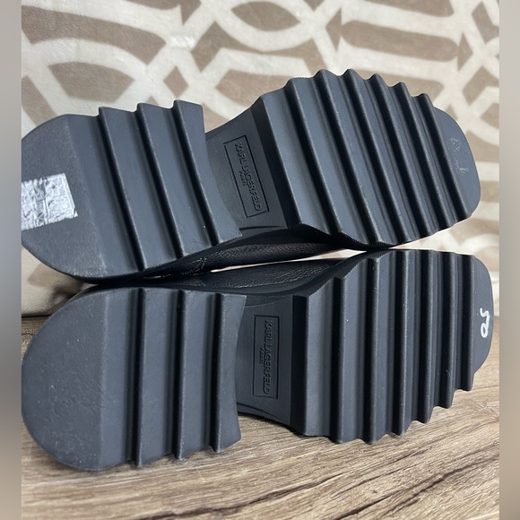 COPY - Karl Lagerfeld Cavin Lug Sole Chelsea Combat Boots - Picture 14 of 14